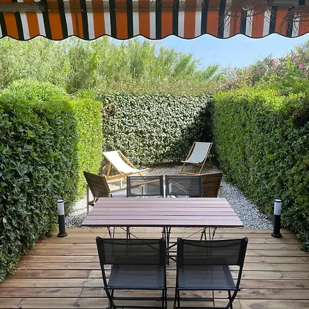 Studio 4 Personnes, Coin Cabine, Climatisation, Terrasse, Parking, Mer